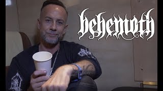 BEHEMOTH  Interview Brutal Assault 2018 [upl. by Okubo]