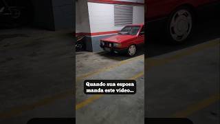 Tenho até medo 😰🤔 golgts golquadrado vwgol automobile fuscaantigo antiquecar fuscalovers [upl. by Hartnett]