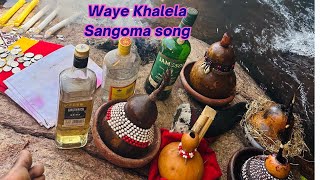 Sangoma song waye Khalela Nguni spirit song [upl. by Hagai64]