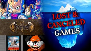 The Lost and Canceled Video Games Iceberg Explained [upl. by Timmie]