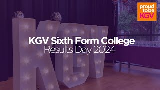 KGV Sixth Form College Results Day 2024 [upl. by Donnamarie]