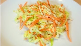 Coleslaw  Easy and Delicious Coleslaw [upl. by Nassi]