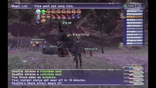 FFXI Leveling a New Character Fotia Belt Farming [upl. by Manno]