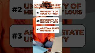 Top 5 Fastest Online Psychology Masters Degrees [upl. by Wren]