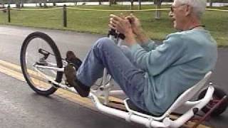 FWD  Rear Wheel Steering Recumbent Trike [upl. by Necila]