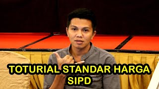 TUTORIAL PENGUSULAN STANDAR HARGA SIPD VERSI LENGKAP 2023 [upl. by Bonneau703]