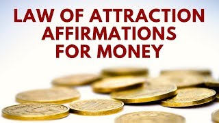 Law of Attraction Affirmations for Money  21 Day Wealth Challenge [upl. by Mullins781]