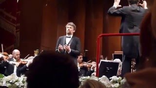 Jonas Kaufmann at La Scala 14 June 2015  Ombra di nube [upl. by Chiaki]