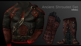 Skyrim Ancient Shrouded Armors Infinitas [upl. by Rokach619]