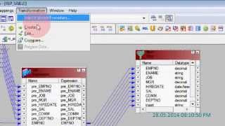 Creating SCD Type3 Mappings in informatica [upl. by Ecyarg]