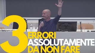 3 errori sul lavoro che vanno assolutamente evitati che ho fatto [upl. by Anilasor]