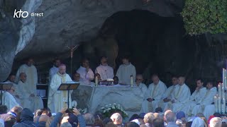 Messe de 10h à Lourdes du 10 septembre 2024 [upl. by Lellih]