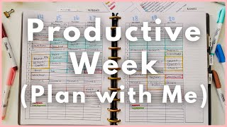 Planning a Productive Week Functional Plan with Me July 1420  Custom Functional Planning System [upl. by Thorny]