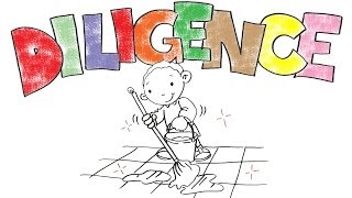 What is Diligence  👨‍👩‍👧‍👦 Video for Kids [upl. by Anawik945]