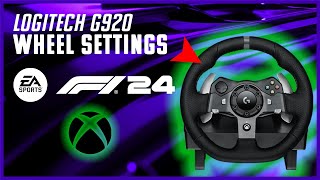 F1 24  Logitech G920 Best Wheel Settings for XBOX  Realistic Feel All Experience Levels [upl. by Consolata782]