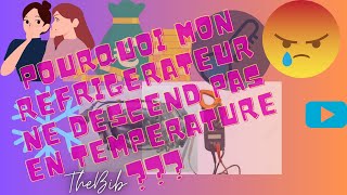 Pourquoi mon réfrigérateur ne refroidit pas 🤔🤔🤔😭 [upl. by Yl]