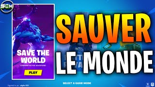 COMMENT JOUER A SAUVER LE MONDE SUR FORTNITE TUTO POUR ACCEDEZ AU MODE CAMPAGNE DE FORTNITE [upl. by Atelra14]