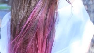 DIY Ombre Hair And Adding Color Gradients [upl. by Simmonds662]