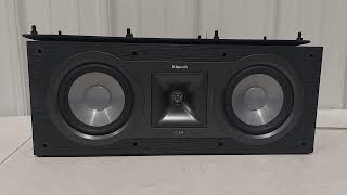 Klipsch Icon KC25 Center Speaker  100 Watt  Black Woodgrain [upl. by Sinnal]