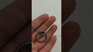 Osmium metal ring [upl. by Wolfort]