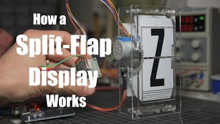 How a SplitFlap Display Works [upl. by Goar]