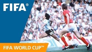 Argentina 01 Belgium  1982 World Cup  Match Highlights [upl. by Torruella390]