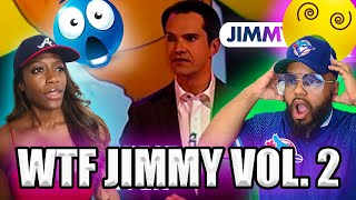 Jimmy Carr Riskiest Jokes Vol 2 AMERICAN COUPLE REACT [upl. by Carmina]