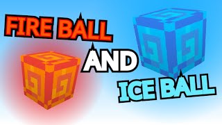 Fire Ball and Ice Ball in Greenville  Bloxdio [upl. by Leay]