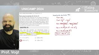 UNICAMP 2024  Prova de conhecimentos gerais  Questão 35 [upl. by Guillermo23]