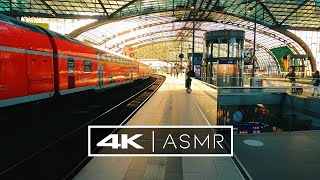 City walk Berlin  Central Station  Germany 🇩🇪  SUNSHINE  4K UHD  ASMR [upl. by Dygal941]