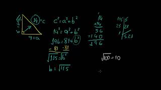 Teorema de Pitágoras  Exercício 2  Matemática Rio [upl. by Zap]