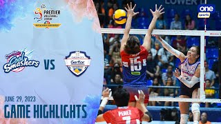 Creamline vs Gerflor highlights  2023 PVL Invitational Conference  June 29 2023 [upl. by Anetsirk869]