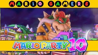 Mario Party 10  Chaos Castle Peach Daisy Toad and Toadette  Bowser Party [upl. by Adama]