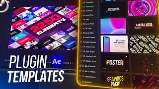 Le MEILLEUR Plugin After Effects TEMPLATES INCROYABLES [upl. by Carmella]