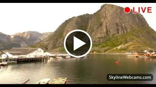 Live Webcam from Reine in the Lofoten Islands  Norway [upl. by Bland323]