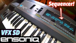 Ensoniq VFX SD Synthesizer Workstation [upl. by Cathee]