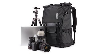 Camera bags  Thule Covert DSLR Rolltop Backpack [upl. by Gottfried]