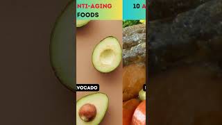 10 super Anti Aging foods antiagingsolutions antiagingtreatment healthtips healthydiet [upl. by Anitsirt]