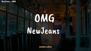 NewJeans  OMG  Lirik Lagu Terjemahan [upl. by Severin]