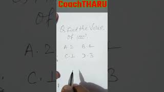 Indices Question  TSC 2080  Maths  coachtharu maths basicmathematics [upl. by Joost]