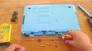 How to disassemble Any HP Pavilion 15 P series notebook [upl. by Reneta739]