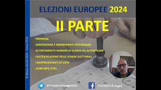 Elezioni Europee e non solo 2024 Parte II [upl. by Seldon750]