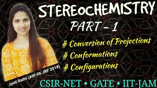 Stereochemistry with Tricks Part1conversion of projections\ conformations\ configurations [upl. by Noloc]