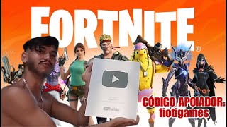 🔴FORTNITE BATTLE ROYALE PVP CRIATIVO ETCEP 13 FORTNITE CÓDIGO DE APOIADOR fiotigames JOGOS [upl. by Jemimah]