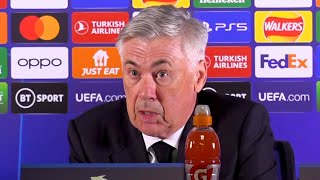 I’m HONOURED to be this close to Sir Alex record  Carlo Ancelotti  Chelsea 02 Real Madrid 04 [upl. by Germain]