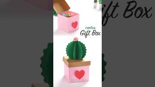 DIY Gift Box Ideas  Gift Ideas  Cactus Gift Box [upl. by Lyrred]