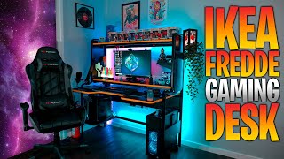 MY IKEA FREDDE GAMING SETUP 2021 [upl. by Ariec]