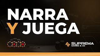 LIVE NARRA amp JUEGA INTERNACIONAL 3  Suprema Poker [upl. by Clovah]