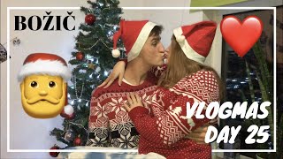 BOŽIČ GIVEAWAY ZMAGOVALEC Vlogmas day 25 Beno Kunst [upl. by Edme51]