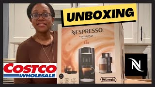 NESPRESSO VERTUO PLUS UNBOXING AND FIRST IMPRESSION [upl. by Anailuig]